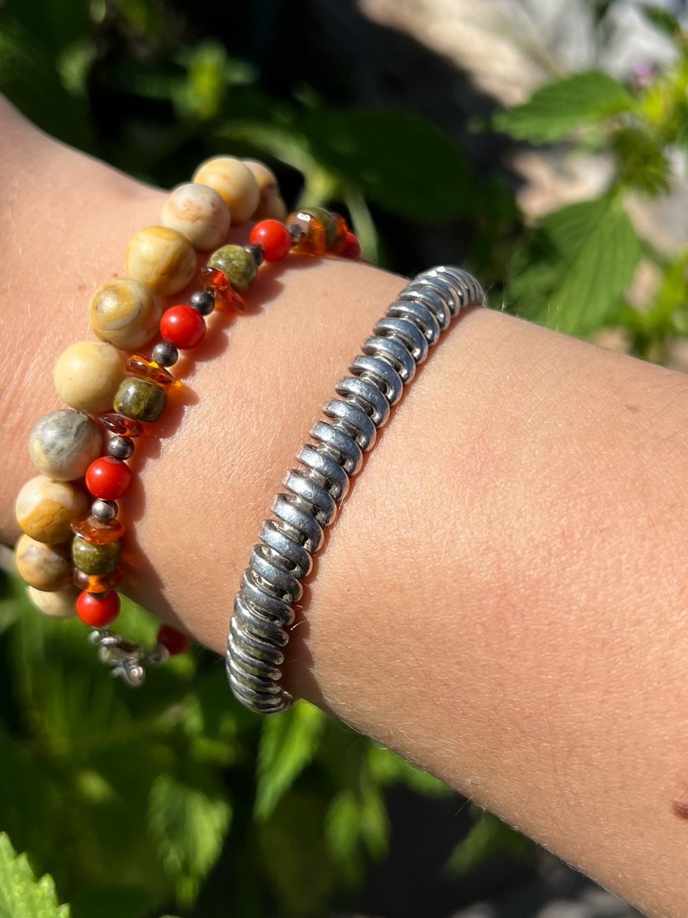 Sterling Silver Coil Cuff Bracelet